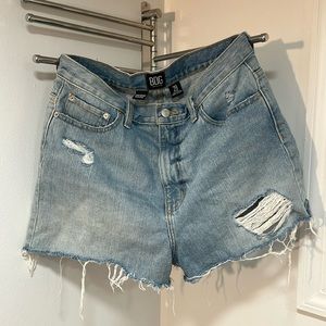 BDG Girlfriend High-Rise Jean Shorts